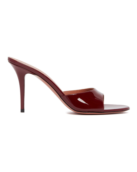 Mules Elodie Burgundy Rosse