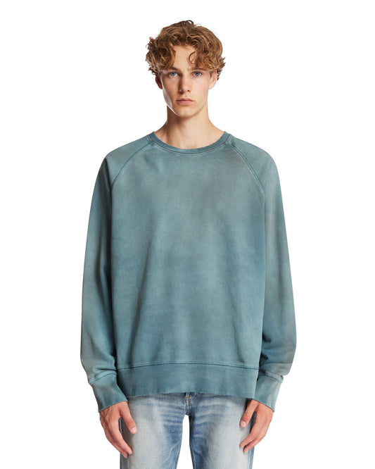 Felpa In Cotone Blu