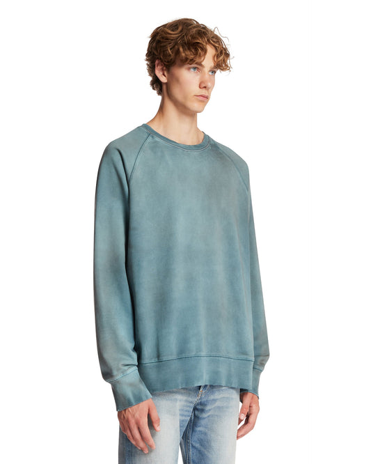 Felpa In Cotone Blu