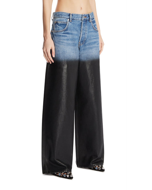 Jeans A Gamba Larga Surge Blu