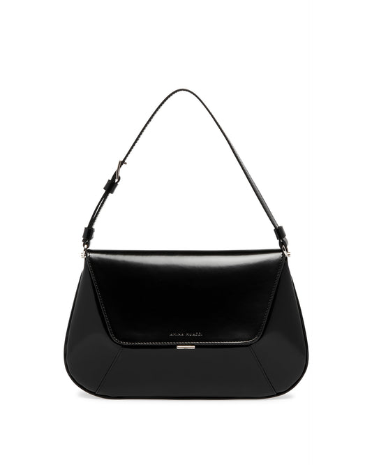 Borsa A Spalla Ami In Pelle Nera