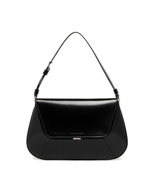 Borsa A Spalla Ami In Pelle Nera