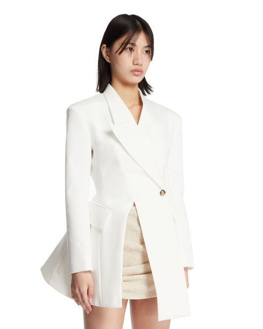 Blazer Scultoreo Bianco