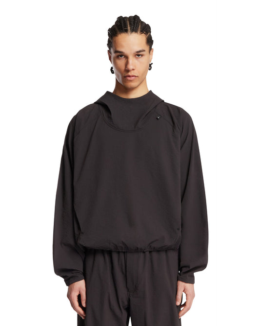 Felpa Screen Anorak Nera