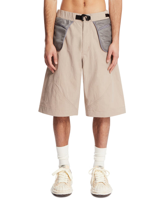 Pantaloncini Helicoid Pocket Beige