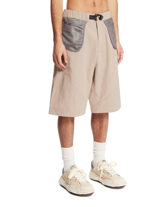Pantaloncini Helicoid Pocket Beige