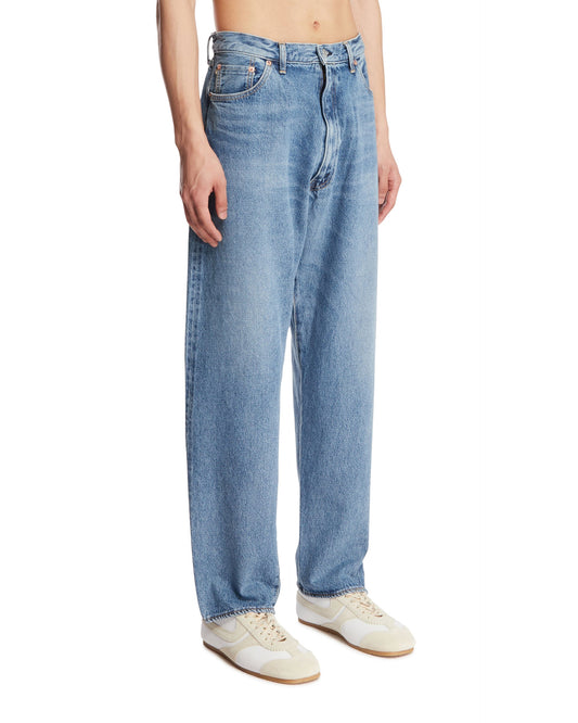 Jeans In Cotone Blu