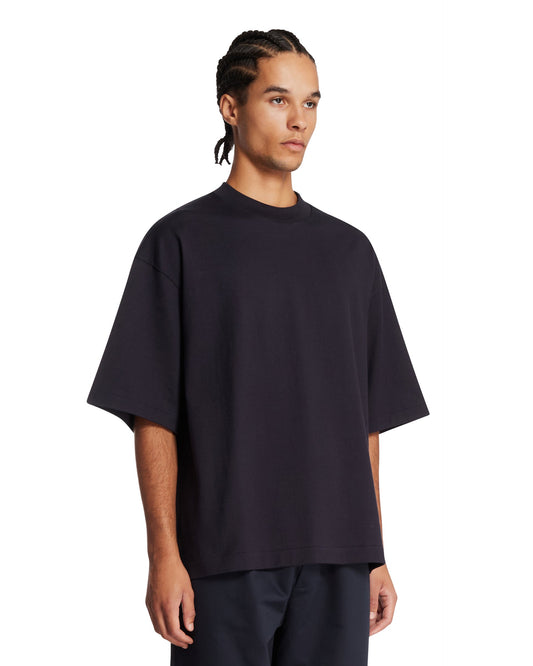 T-Shirt In Cotone Blu