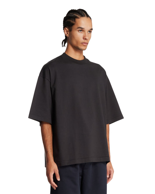 T-Shirt In Cotone Nera